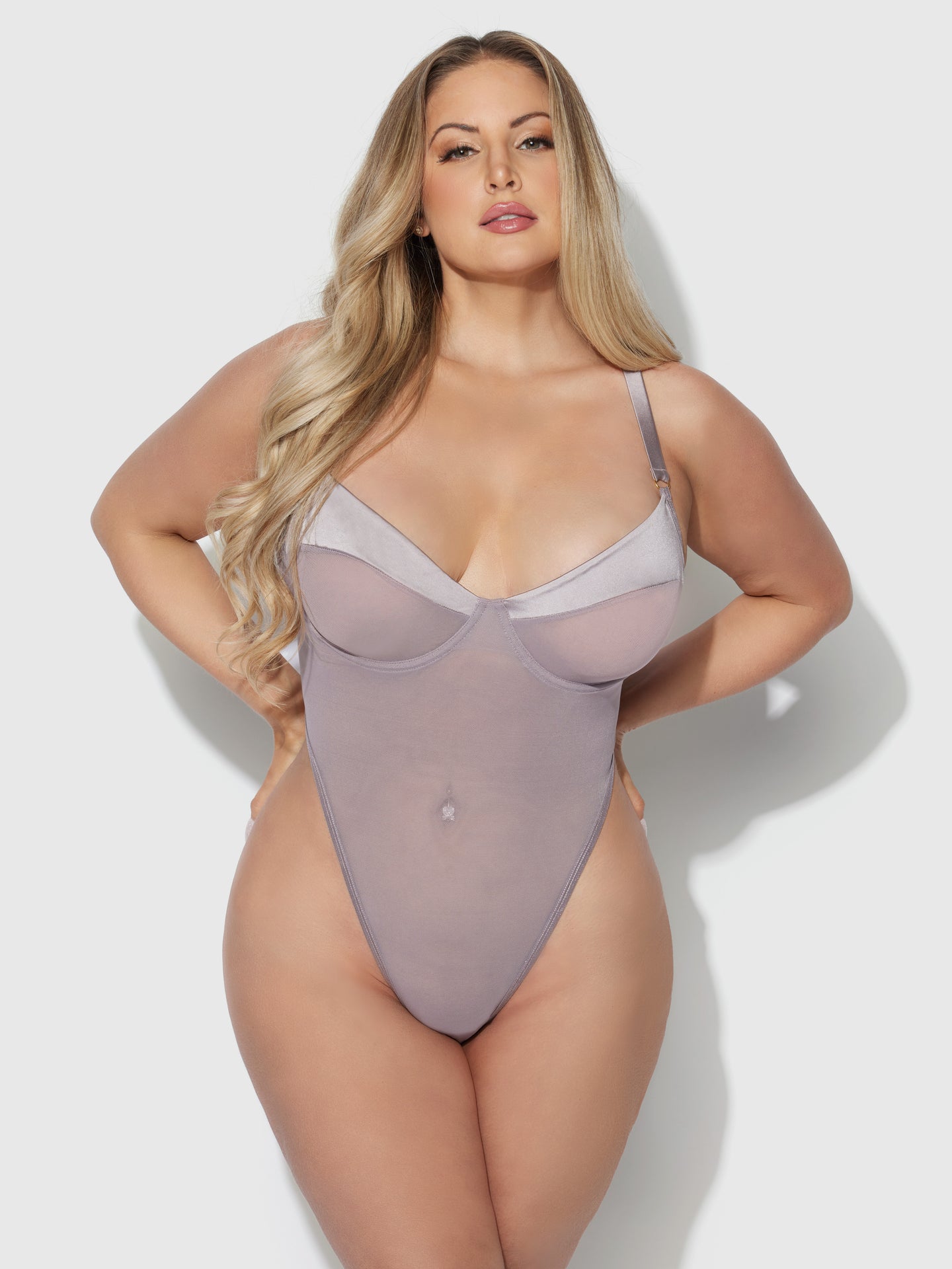 RAQUEL BODYSUIT DARK ROSE / S