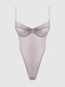 RAQUEL BODYSUIT DARK ROSE / S