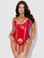 TRINITY BUSTIER SET RED / S