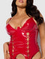 TRINITY BUSTIER SET RED / S