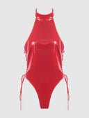 TRINITY BODYSUIT RED / S