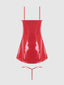 TRINITY CHEMISE SET RED / S