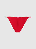 QUIN NO-SHOW CHEEKY CRIMSON RED / S