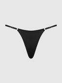 KRYSTAL RHINESTONE NET BACK G-STRING