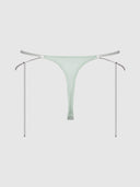 KRYSTAL RHINESTONE & SIDE SLIDER THONG