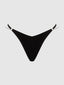 KRYSTAL RHINESTONE & SIDE SLIDER THONG