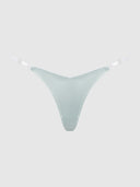 KRYSTAL CLEAR SIDE SLIDER THONG