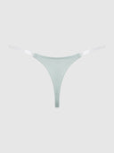 KRYSTAL CLEAR SIDE SLIDER THONG