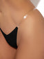 KRYSTAL CLEAR SIDE SLIDER THONG