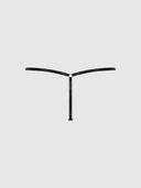 VICTORIA LACE DROP OFF TIE SIDE G-STRING BLACK / S