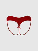 BRIGETA SATIN OPEN BACK HIPSTER