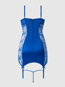 MADELINE SATIN & LACE CHEMISE & G-STRING SET