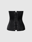 JULIET SATIN FULL BONING SCOOP NECK CORSET