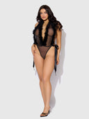 MARILYN MARABOU & MESH PLUNGE TEDDY