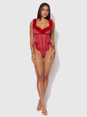 MARILYN MARABOU & MESH TEDDY
