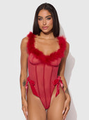 MARILYN MARABOU & MESH TEDDY