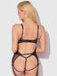 DELILAH EMBROIDERED OPEN BACK TEDDY