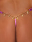 REANNA LACE & CHAIN DESIRE CHARM G-STRING