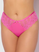 VERA LACE & MICRO STRAPPY BACK THONG