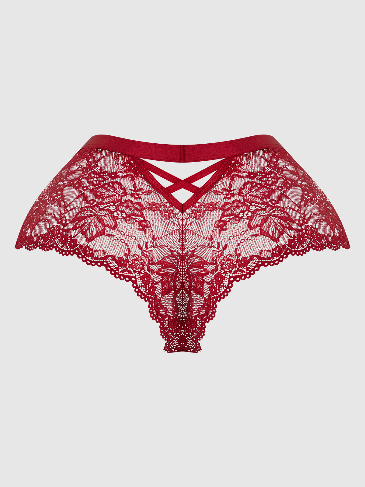 BELLA CRISS CROSS BACK LACE CHEEKY