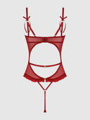 ANGELINA LIPS EMBROIDERY CUTOUT TEDDY