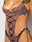 ALIA LEOPARD MESH CROTCHLESS TEDDY