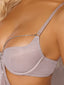 PRESLEY SHINE MESH & RHINESTONE BABYDOLL & G-STRING SET